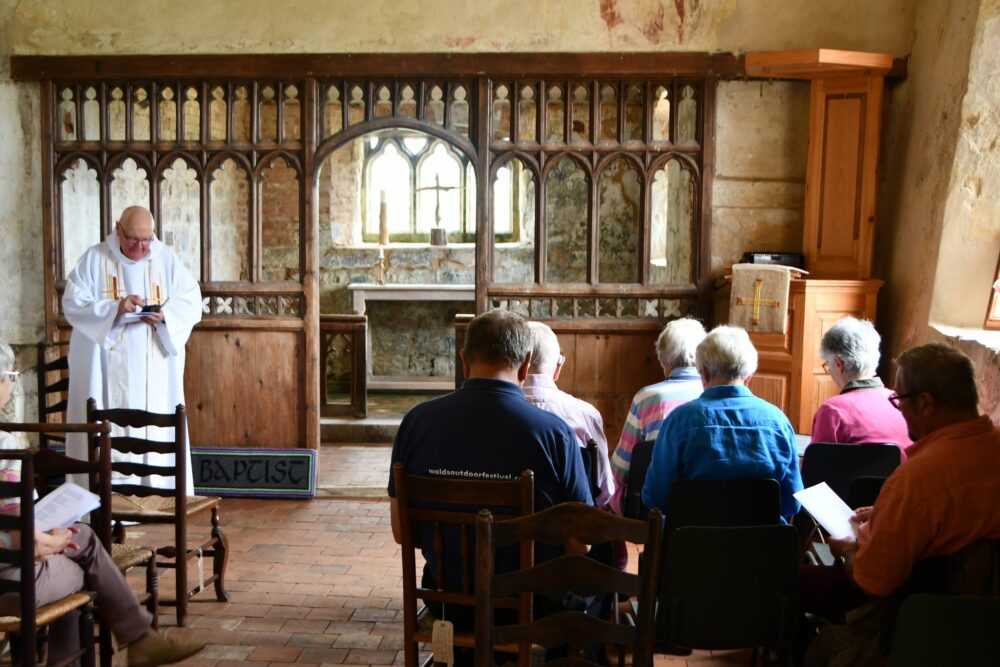 Service at St John the Baptist Church, Sutterby - Patronal Day