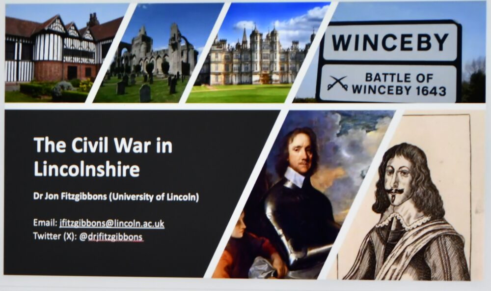 The Civil War in Lincolnshire - Dr Jonathan Fitzgibbons