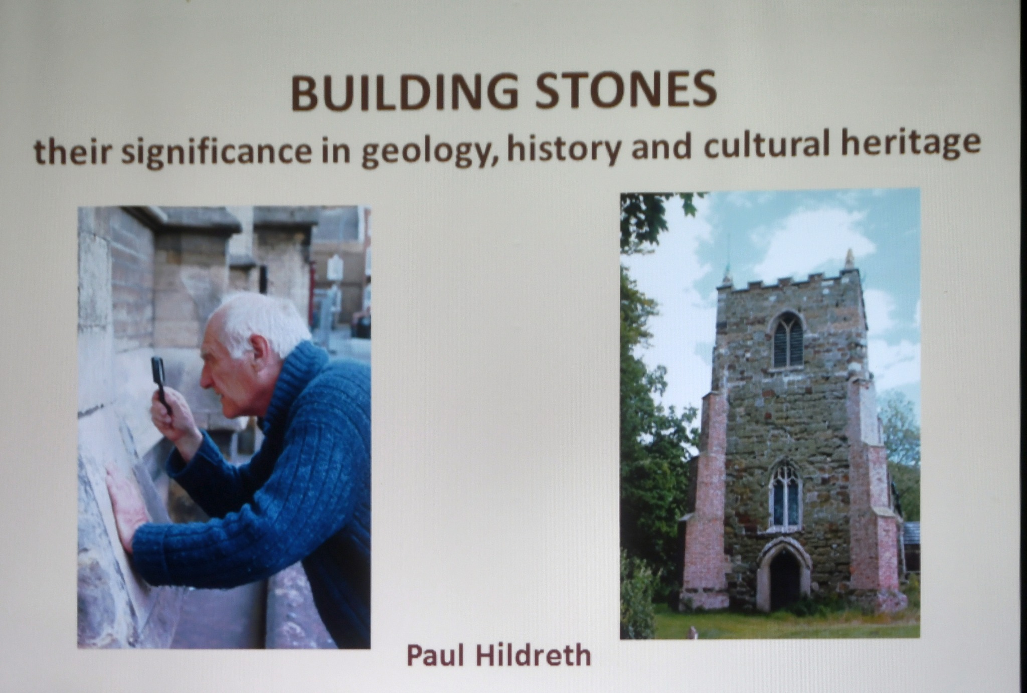 Building stones workshop first slide
