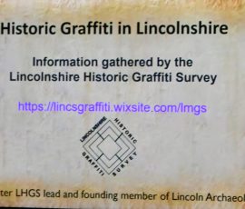 Graffiti in Lincolnshire Churches - Brian Porter